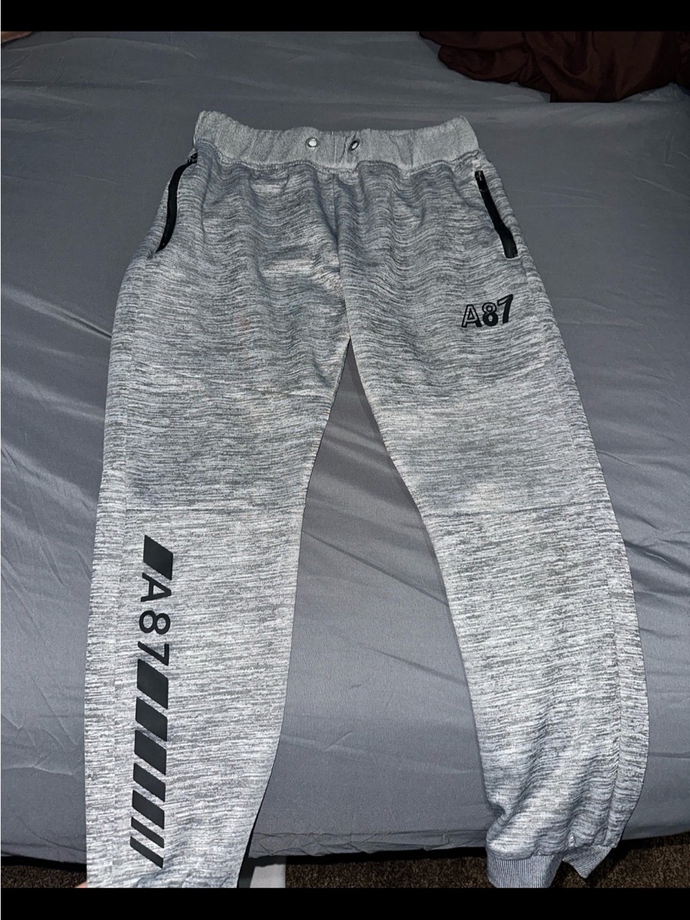 Aeropostale Mens Gray Jogger / Sweatpant Size Medium